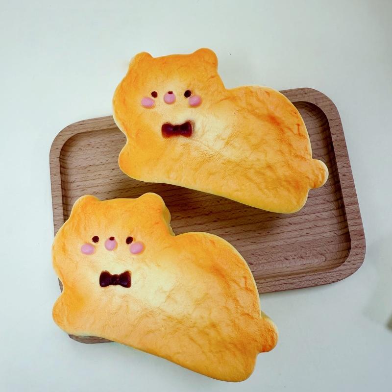 Wet Soft Twisted Dough Sensory Toy Simulated Bread Squeeze Fidget Toy for Adult Travel Stress Relief