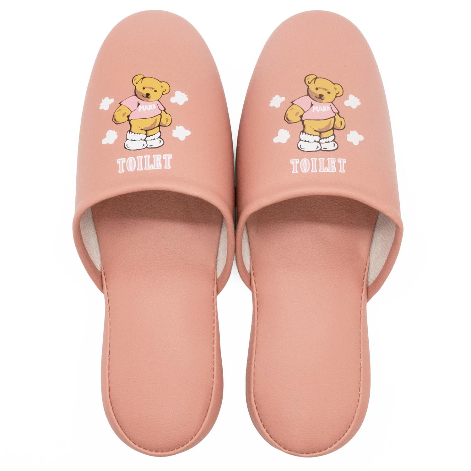 

Тапочки Okumura для унитаза Bear Toilet M Pink AAAM6901PI Легко чистить в стиле ретро и мило розовый