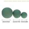 [C]1Pc 9/12/15cm Round Green Dried Flower Ball Mud Sponge Foam Bouquet Decoration Fresh Floral Flower Arrangement Tools