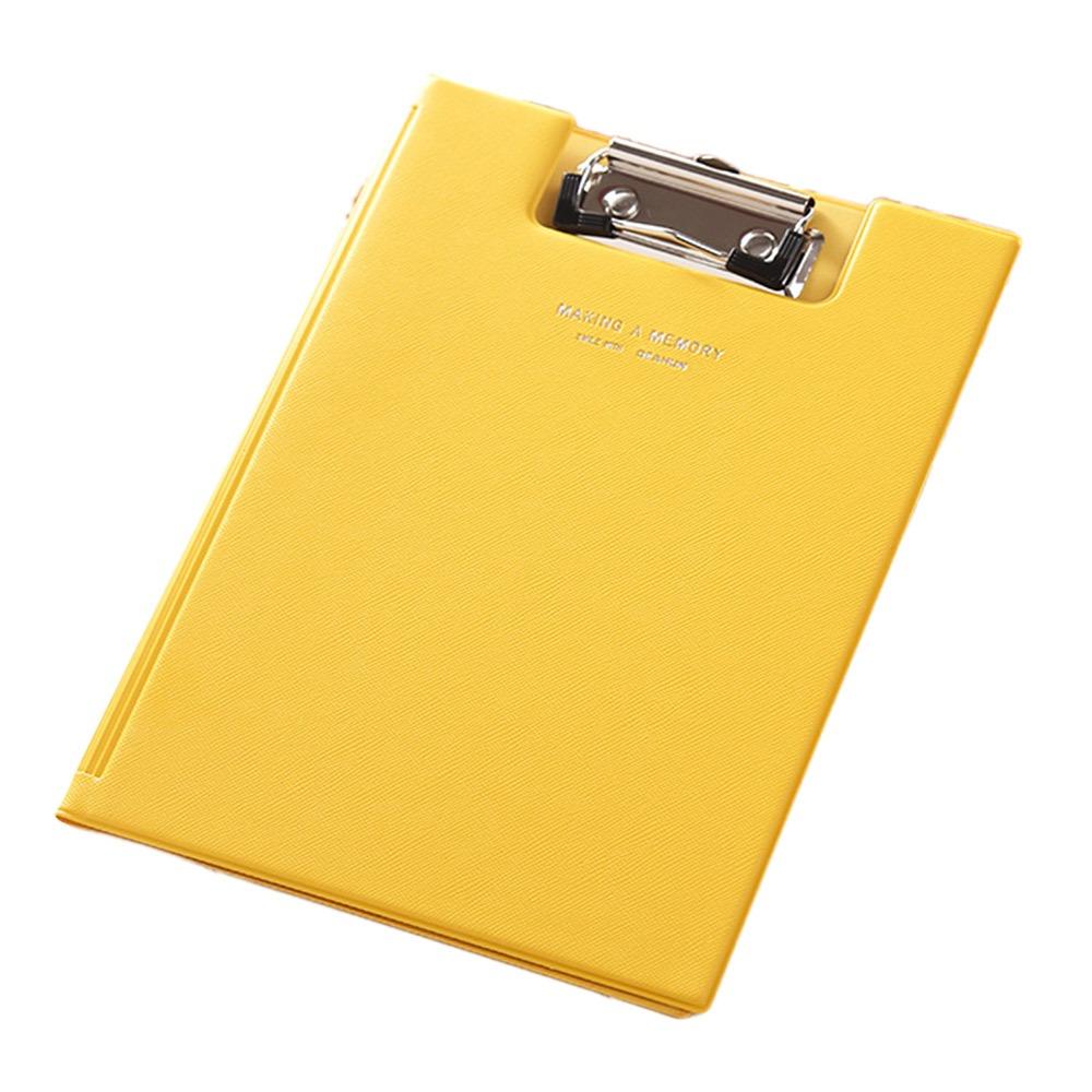 PU Leather Clipboard Color Contract Folder High Quality File Folder Gift