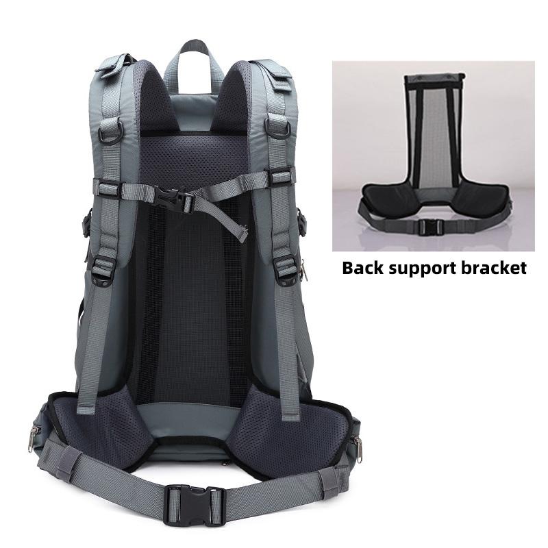 40L Men Backpack Nylon Waterproof Casual Outdoor Travel Backpack Ladies Hiking Camping Mountaineering Bag Youth Sports Bags