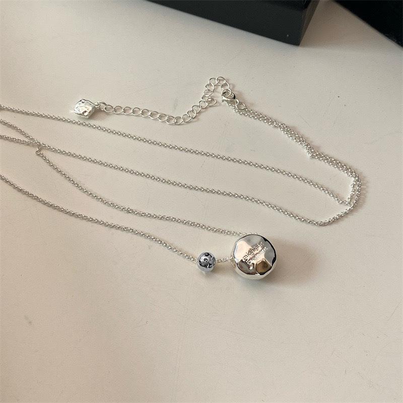 Irregular Silver Necklace - Cool Style, Simple and Casual, Versatile and Suitable for All Occasions - Collar Chain Silver