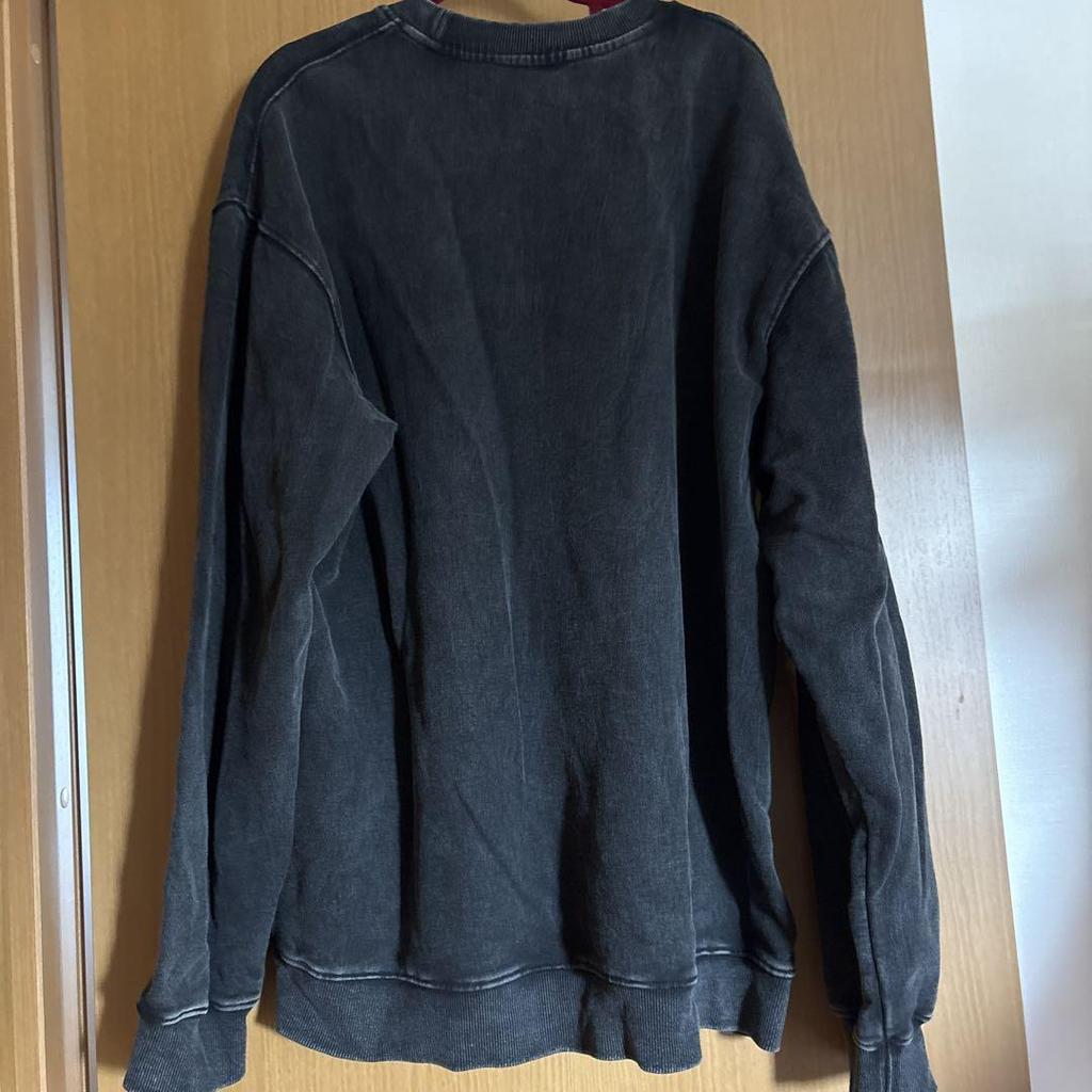 [USED] Evangelion Ayanami Rei Anime Long Sleeve T-Shirt Sweatshirt Black