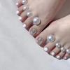8/16 STÜCK Perlen Diamant Form Zehentrenner Für Nagellack Set Zehentrenner Für Füße Nagellack Auftragen & Nägel Reparieren Nagelpflege Werkzeug