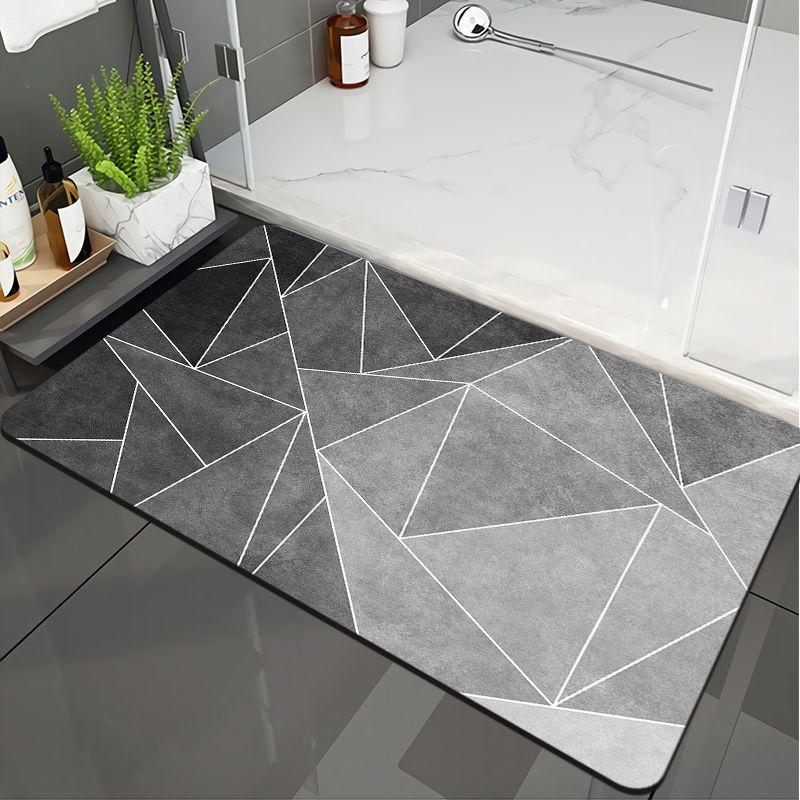 Diatom Mud Bathroom, Bathroom Entrance, Kitchen Floor Mat, Anti Slip, Absorbent, Wear-resistant, Quick Drying Mat