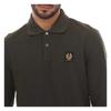 Belstaff Mens Long-Sleeved Polo Shirt