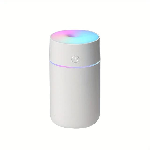 Portable Usb Rechargeable Air Humidifier LED Light Mini 220ml H2o Spray Mist Humidifier Aroma Essential Oil Diffuser for Car