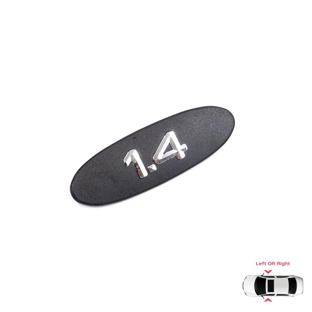 BSP574 Nero 1.4 Emblema Logo Monogramma per Renault Clio MK2 II BB CB Kangoo MK1 FC KC 7700422223