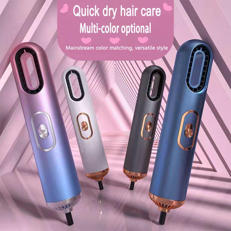 Hair Dryer Warm and Cold Air 3-in-1Blue Light Negative Lon Professional Hair Blow Dryer Home Salon Travel Portable Styler