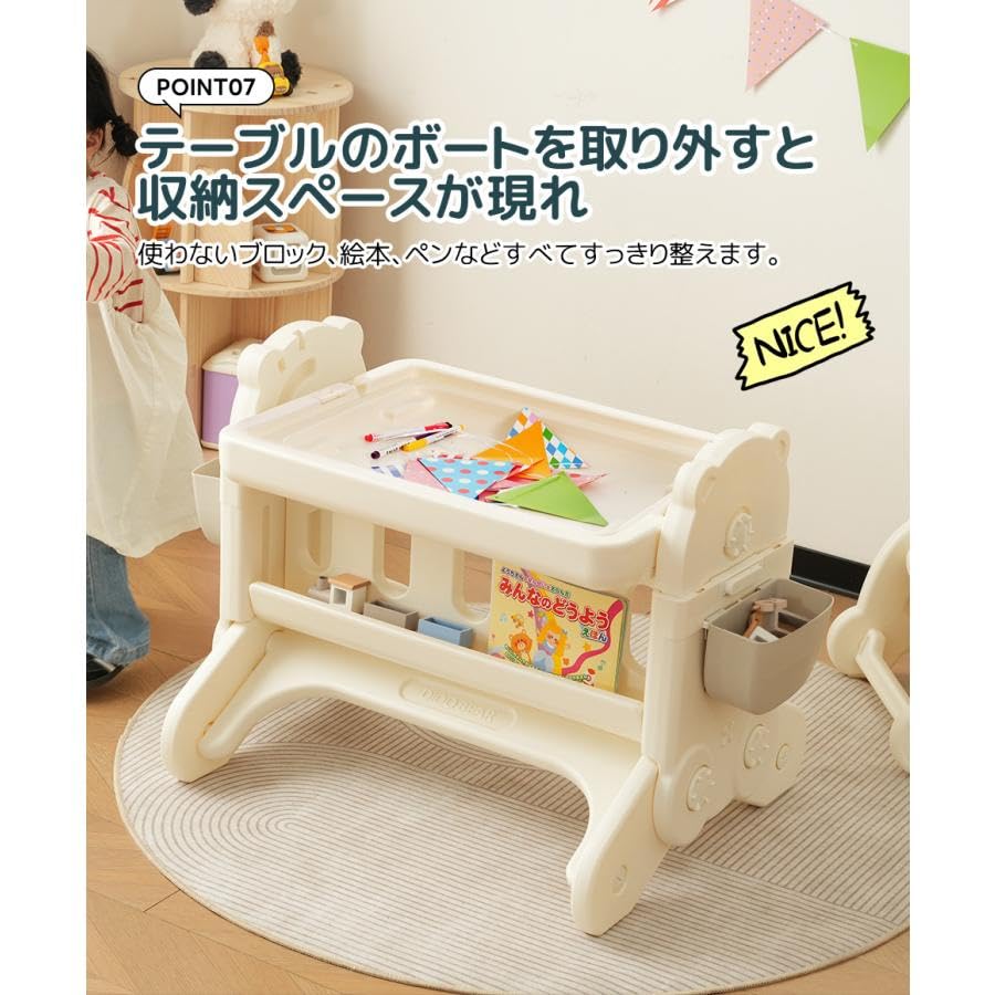 Bílá dětská židle k psacímu stolu učební stůl blok děti mini s k narozeninám studium skandinávský studijní stůl malíř dárek [Stůl a židle, + Šedá] sada, židle,