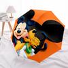 1pc Mickey Pluto Automatic Folding Umbrella, 8-Rib Durable Frame, Durable Foldable Design - Elegant Gift for Commute yy251210098