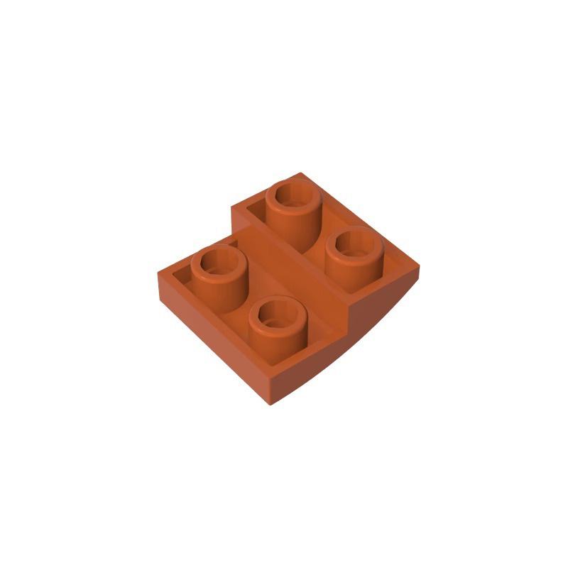 10 Stück 32803 Schräge Gebogen 2x2x2/3 Baustein Moc Kompatibel mit Brick DIY Kinderspielzeug