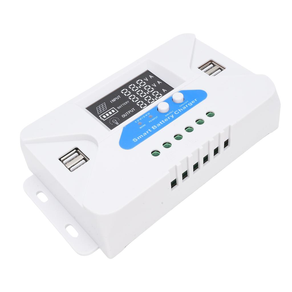 40A Solar Controller 4 USB Ports Solar Panel Charge Controller