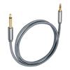 Professional 6.35mm To 3.5mm TRS Auditory Cable For Guitar Amplifiers And Studio Equipment With Gold Connectors