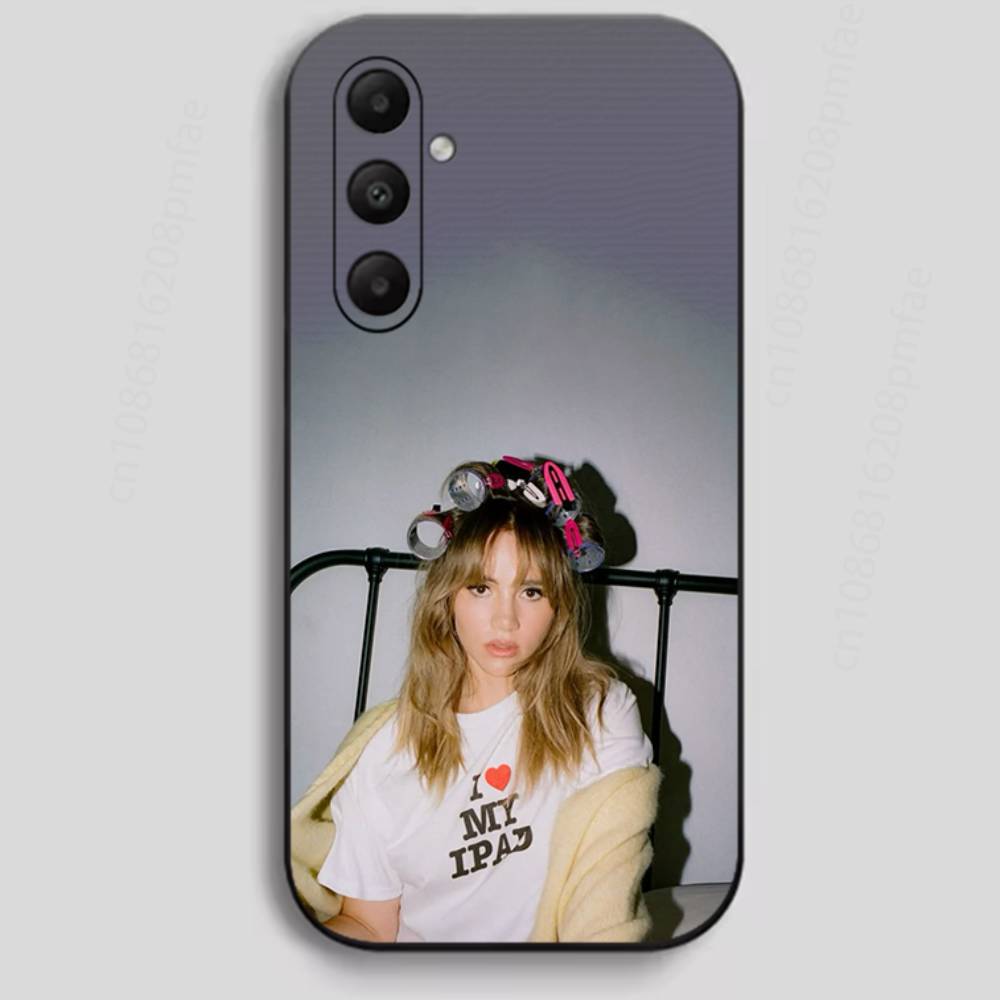 singer S-Suki W-Waterhouse Phone Case For Samsung Galaxy A13,21s,22,31,32,40,52,71,A91 Soft Black Shell