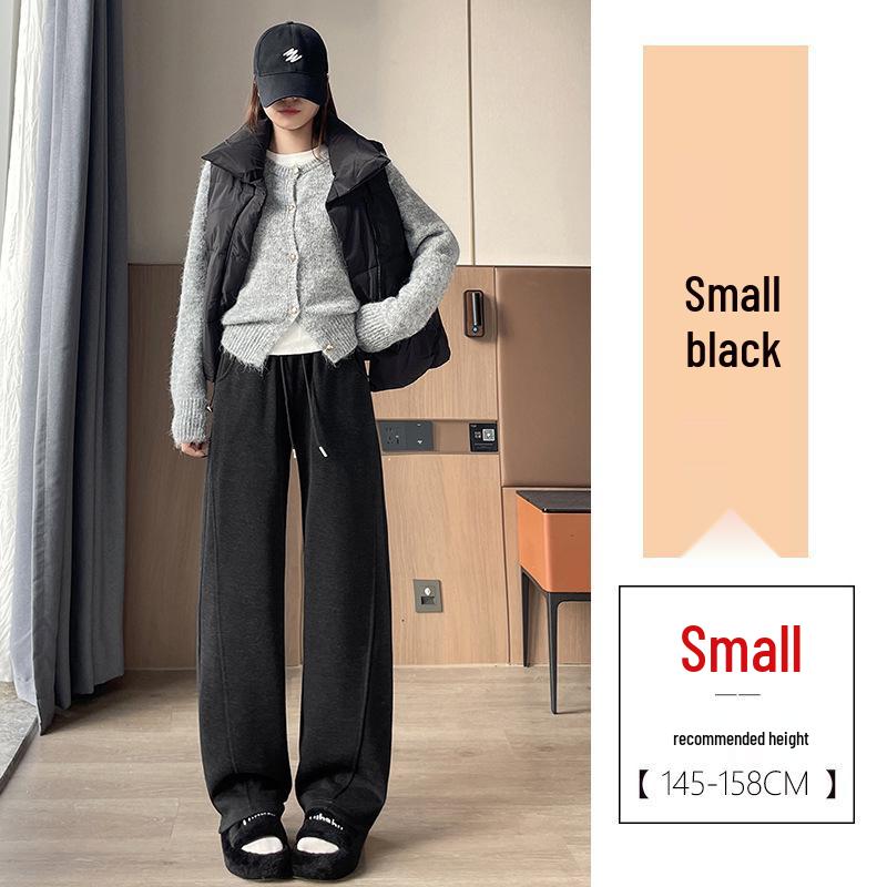 

Women s High Waist Slimming Wool-Blend Wide Leg Pants - Autumn/Winter 2026 Collection L