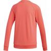 Adidas Originals Trefoil Crew Comfortable Round Neck Sports College Letter Sweatshirt Women Sweatshirt Shiny-Red ED7548