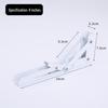 Stainless Steel Folding Triangular Wall Shelf Support Bracket