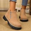 Plus Size Casual Ankle Boots for Women Fall/Winter 2025 High-Top Casual Fashion Ankle Boots for Women