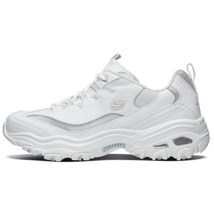 Skechers D Lites 1.0 low Running Shoes Grey/White Men s 666090-WLGY EU 39.5