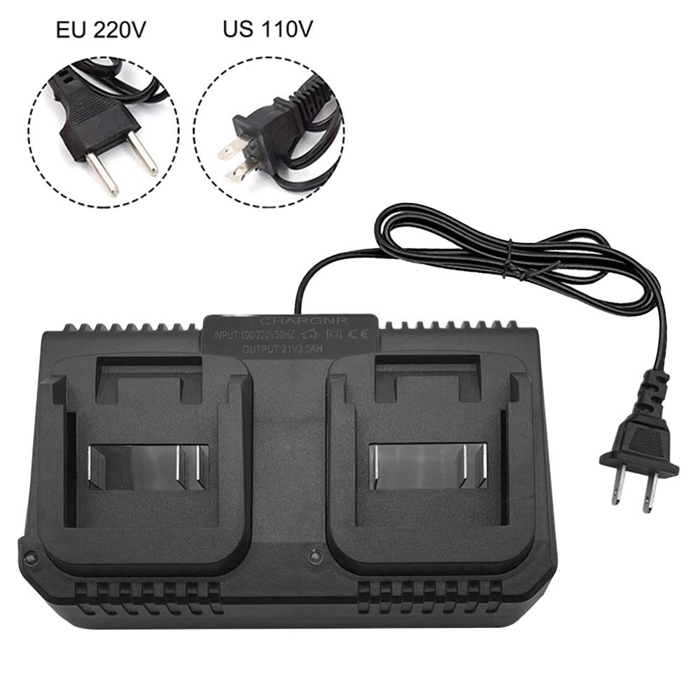 3A Lithium Battery Charger Fast Charging EU/US Plug Power Tool Portable Charger for Makita 18V 21V BL1415 BL1815 BL1830 BL1850