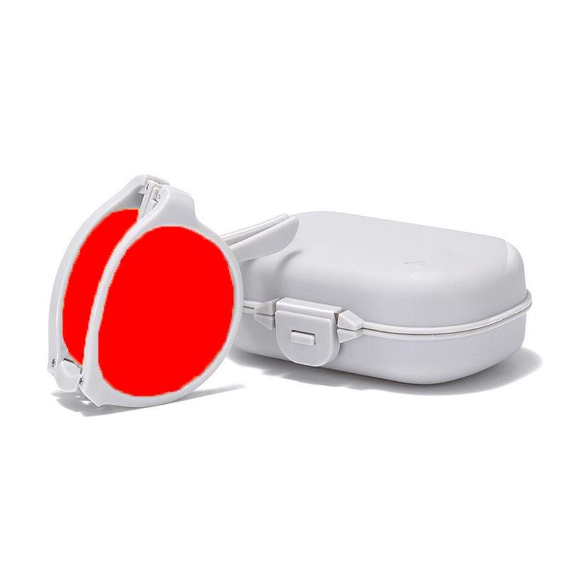 Portable Folding Night Vision Anti Blue Light Glasses for Men and Women Mobile Phones Computers Competitive Games Eye Protection