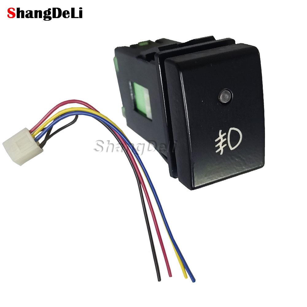 Кнопка выключателя передних противотуманных фар для Suzuki Jimny 2007 2009 2010 2012 2015 Стайлинг автомобиля front fog light