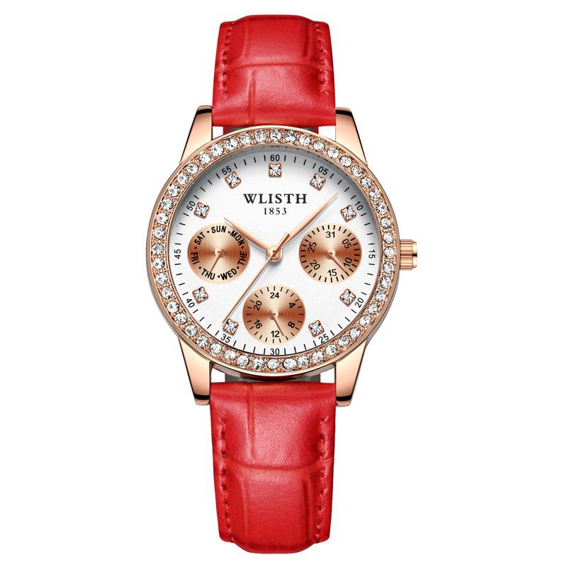 Women's Fashionable Temperament Quartz Watch - Stylish Ladies' Student Watch