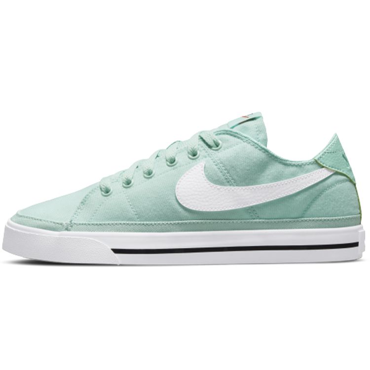 Nike Court Legacy Canvas Lightweight Durable Non-Slip Low-Top Skate Shoes Women Sneakers Green CZ0294-300