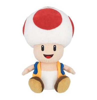 NINTENDO SUPER MARIO Plush Doll ALL STAR COLLECTION Toad M Size Japan NEW