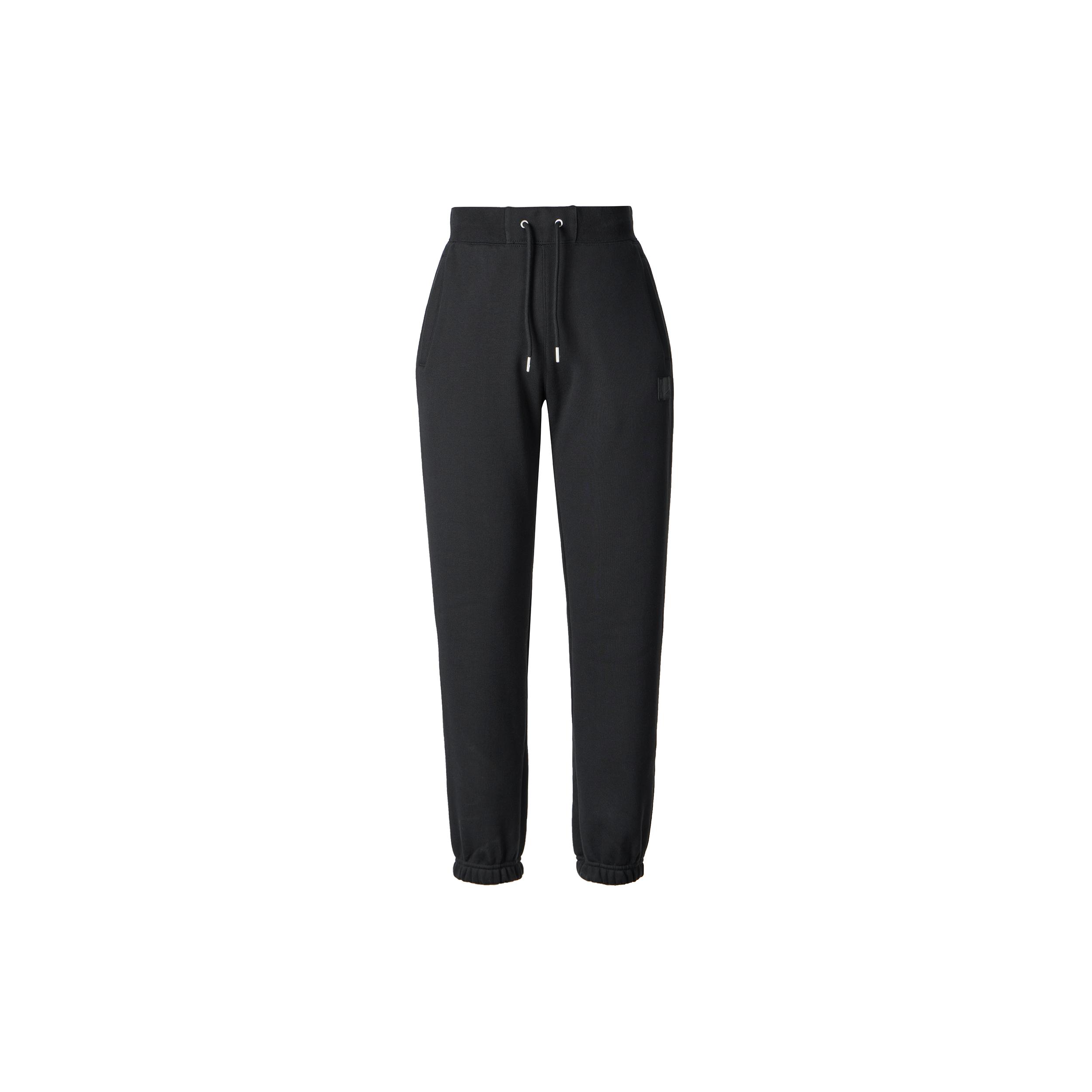 

New Jordan Knitted Sports Pants Women s Black FV7060-010 S（155/62A）