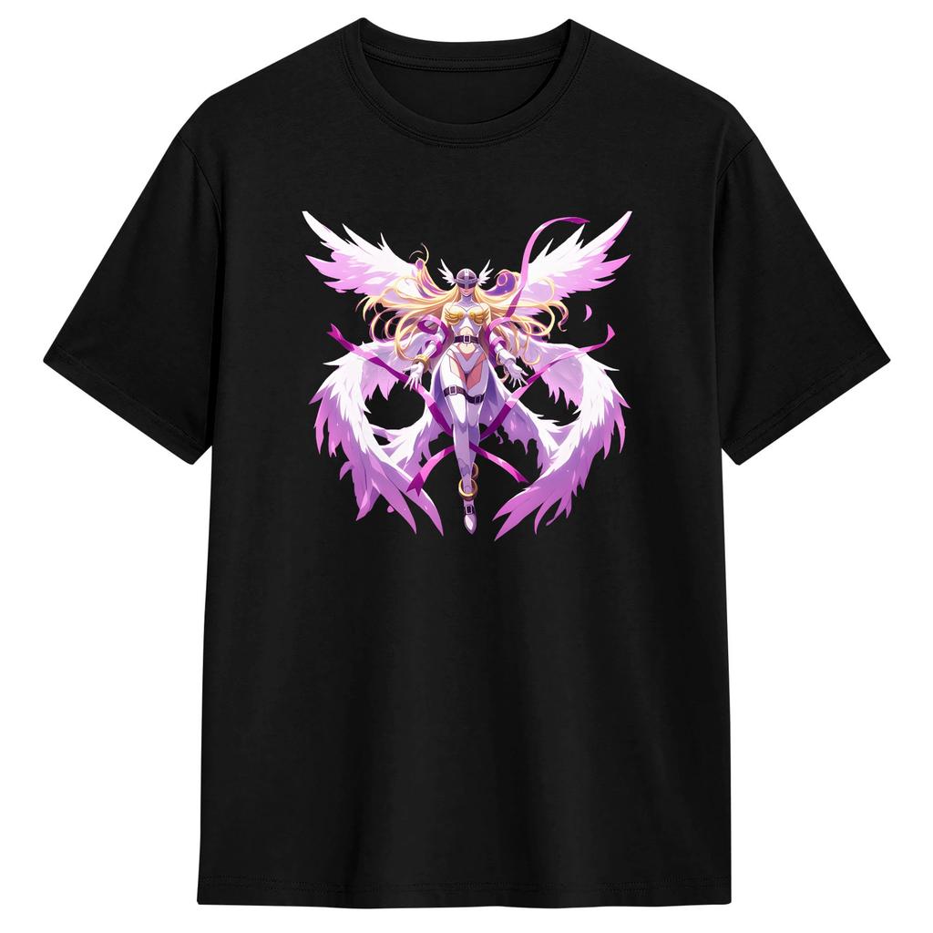 Men T-Shirts Angewomon Humorous Cotton Tee Shirt Short Sleeve T Shirts O Neck Tops Gift Idea