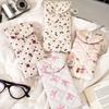 Flower Cloth Printed Glasses Bag Portable Sunglasses Eyeglass Bag Fashion Sunglasses Pouch  Travel