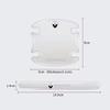 For Renault Megane 2 3 4 Twingo Clio  Car Door Bowl Handle Scratch Protective Stickers Car Anti-Collision Protection Strip S777