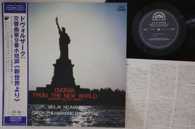 LP deska VÁCLAV NEUMANN - Dvořák Symfonie č. 9 z nového alba W COJO9210 COLUMBIA Japonsko Obi Klasická Použitá