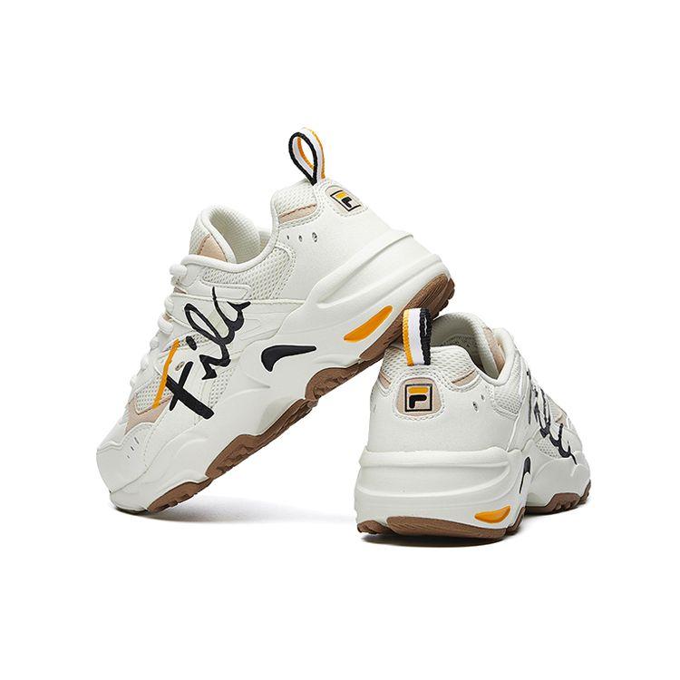 Fila Lightning Fabric Sports Low-Top Lifestyle Shoes Women Sneaker White F12W031120FSW