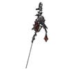 Crystal Ear Pin Red Ear Stick Vintage Rhinestone Thorn Piercing Earring  Subculture Wear