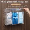 Restaurant For Mask Earplug Organizer Acrylic Gloves Dispenser Holder Station Wall Mount Glove Rack For Beard Shoe Cover