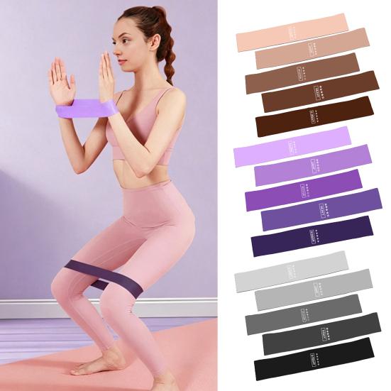 5 sztuk Taśma oporowa Budowanie pośladków i bioder Pas na pośladki 5 poziomów oporu Joga Pilates Trening rehabilitacyjny Nogi Uda Ćwiczenia Taśma ćwiczeniowa