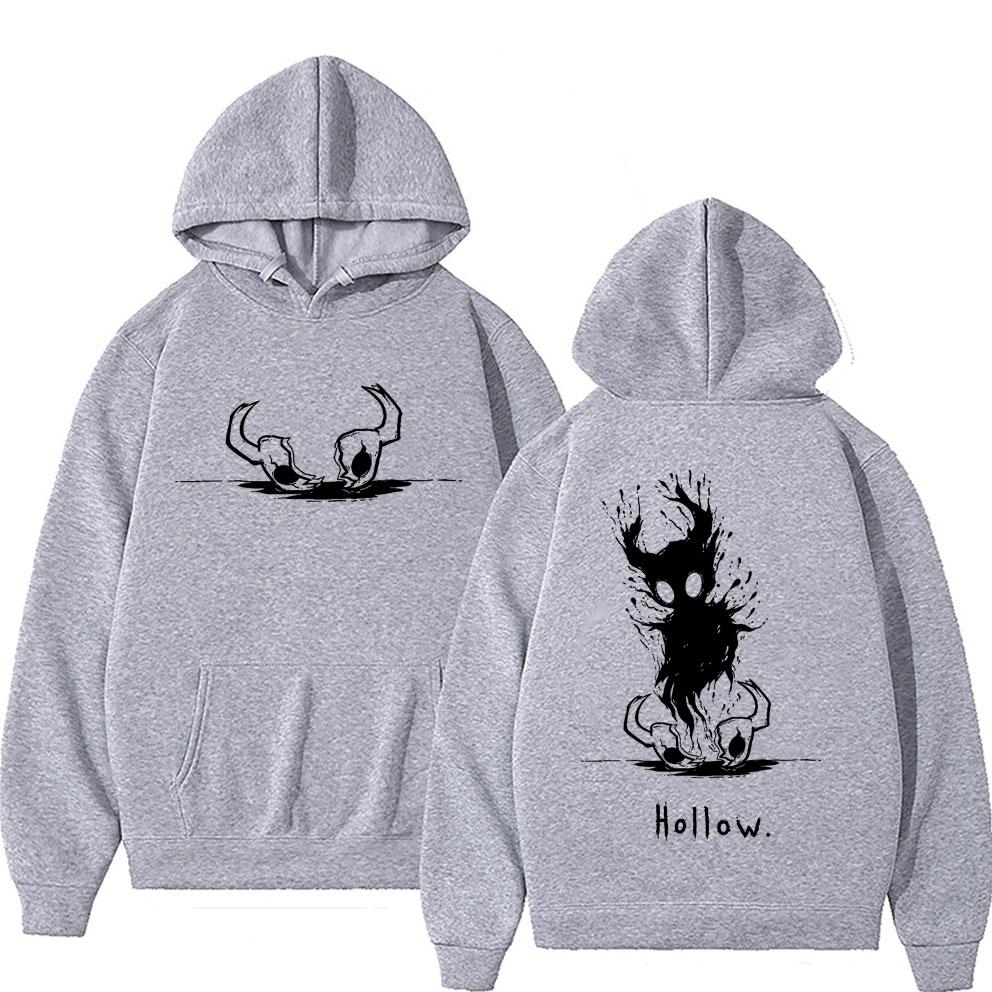 Jogo Hollow Void Hollow Knight Hoodie Unissex Streetwear Moda Unissex Vintage Moletom Grande Unissex Mulheres Anime Desenho Animado Hoodies