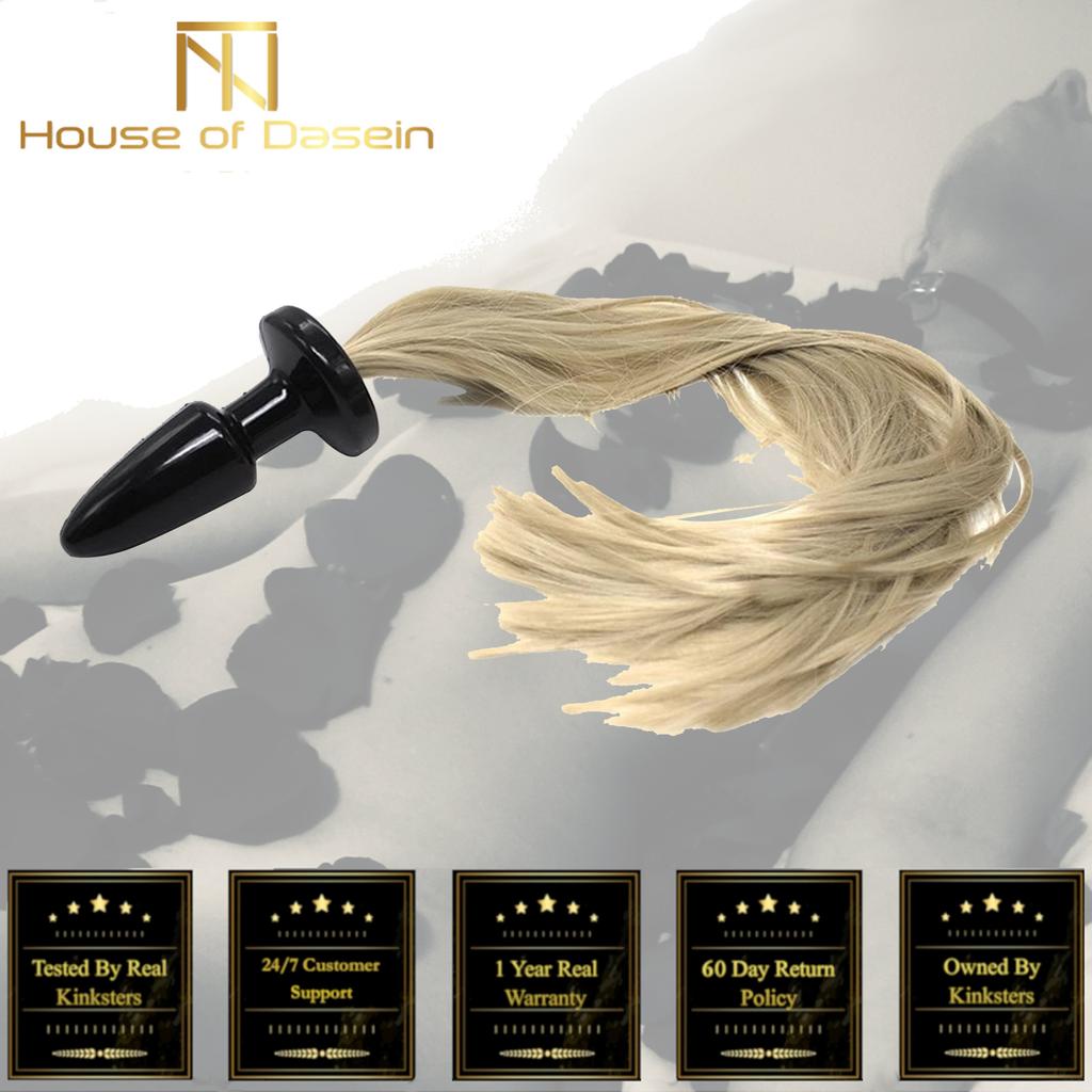 Pony Tail Anal Plug Pet Play Kink Fetish Non Vibrating Butt Plugs