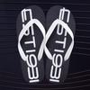 Slippers men's summer flip-flops men's non-slip soft bottom student personality leisure beach pinch foot cool slippers
