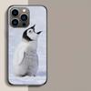 Penguin Baby Healing Phone Case For Iphone 17 Air 15 Pro 14 Plus 16 Pro Max 17E 16E 12 13 Mini 11 Cover Cute Fundas