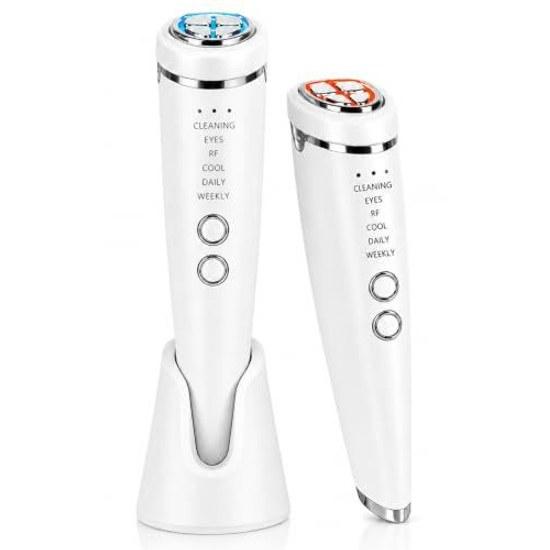 Munyday Beauty Device EMSRF Dual Function Warm Cool LED Light Care 2026 Innovation1 Multi-Role Anti-Aging Pore Cleaning Moisturizing Ion FaceEye Home