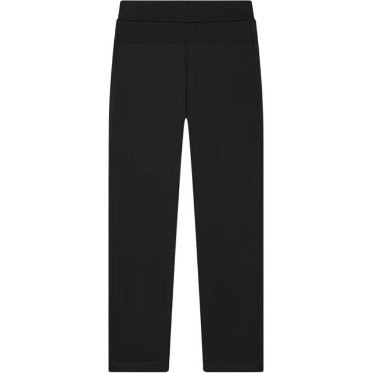 Fila Heritage Fashion Simple Basic Straight Casual Pants Men Bottoms Black F11M438602F-BK