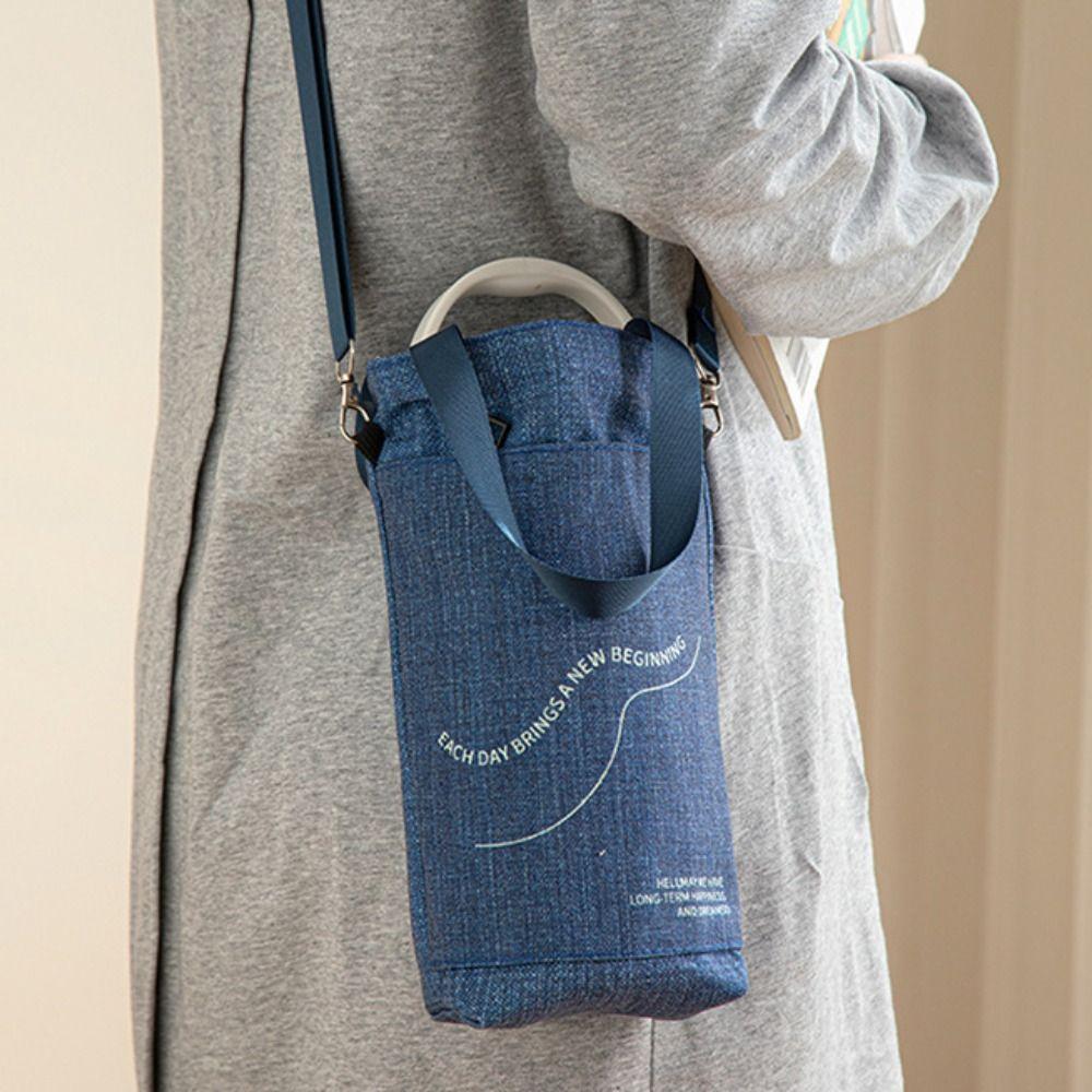Creative Water Bottle Shoulder Bag Portable Milk Tea Tote Bag Mobile Phone Crossbody Bag  Girl Gift