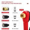 4000 PSI Adjustable High-Pressure Washer Gun with 1/4 Connector for Car and Universal Cleaning