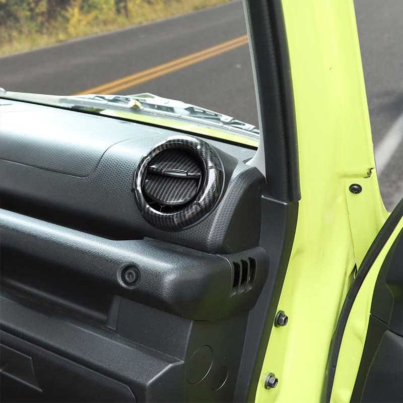  ABS Car Gear Shift Decoration Air Conditioning Control Panel Window Lifting Switch Stickers for Suzuki Jimny 2019 Up Interior Accessories