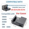 MH-23 MH23 Charger for Nikon EN-EL9 EN-EL9A L Battery D8000;D5000;D3000;D60;D40;D40X Camera MH23 ENEL9