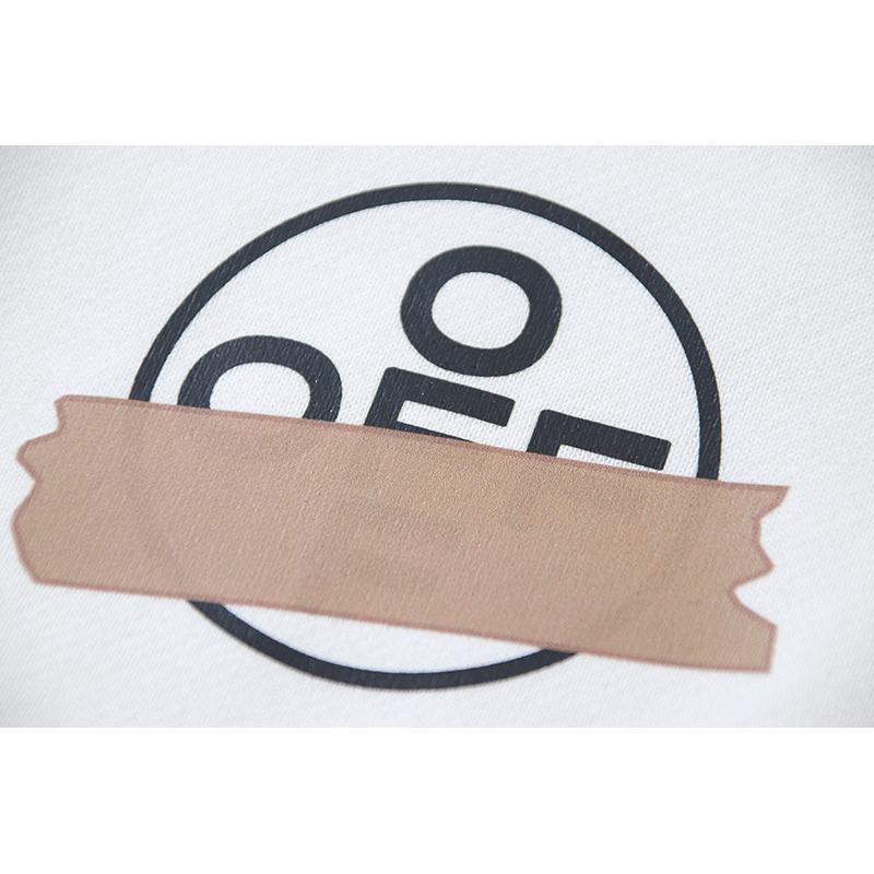 1019 Off-White 2025 Spring/Summer New OW Tape Slant Stripe Pattern Printed Men's and Women's Casual Loose Shorts